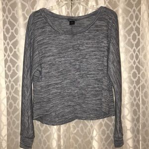 SUPER COMFY GRAY LONG SLEEVE